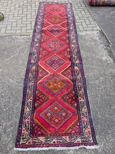 Orientteppich Teppich Retro Carpet Rug Kelim Läufer 315 x 80 Vintage N28