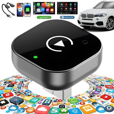 Android Auto Adapter Wireless CarPlay Adapter Bluetooth 5.3 für iPhone Android