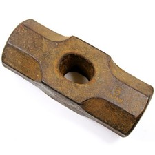 Vintage 6 lb Sledgehammer Head Japan Forged Steel Tool 5.75" Unhandled