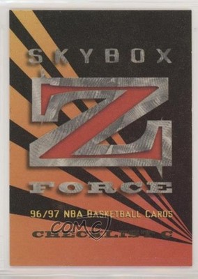 1996-97 Skybox Z Force Checklist #199 va3