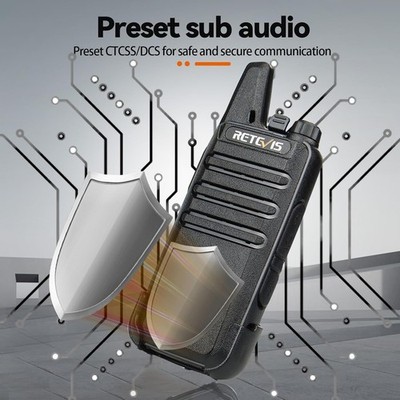 Auricolare Retevis R111 Per Walkie Talkie - Cuffia 2 Pin Con Volume Regolabile - Compatibile Con Baofeng E Altri - Foto 7