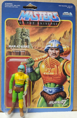 Man-At-Arms Action Figure Masters of the Universe Nerd Block Super 7 (2017)