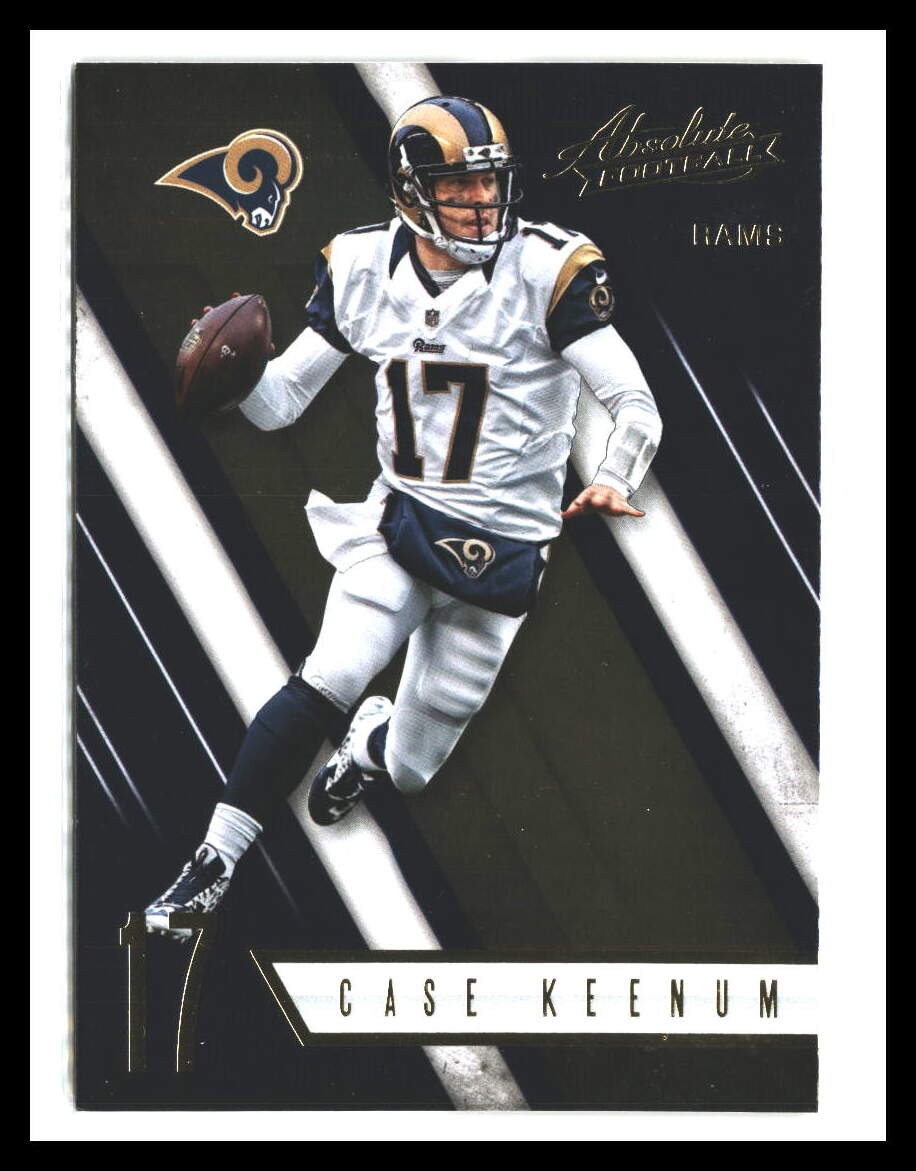 Case Keenum 2016 Panini Absolute #83 Los Angeles Rams