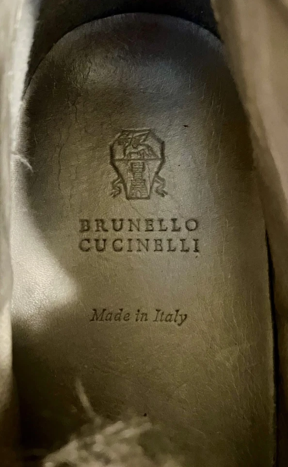 De Italia: Zapatillas altas BRUNELLO CUCINELLI para mujer con piel de oveja, 7 1/2 Foto 3 de 4