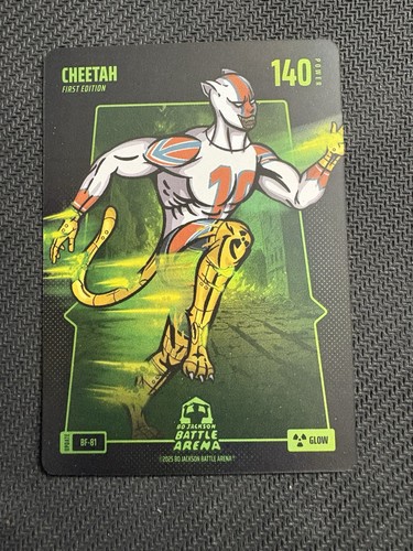 Bo Jackson Battle Arena Update- CHEETAH "TYREEK HILL" Battlefoil Glow #BF-81