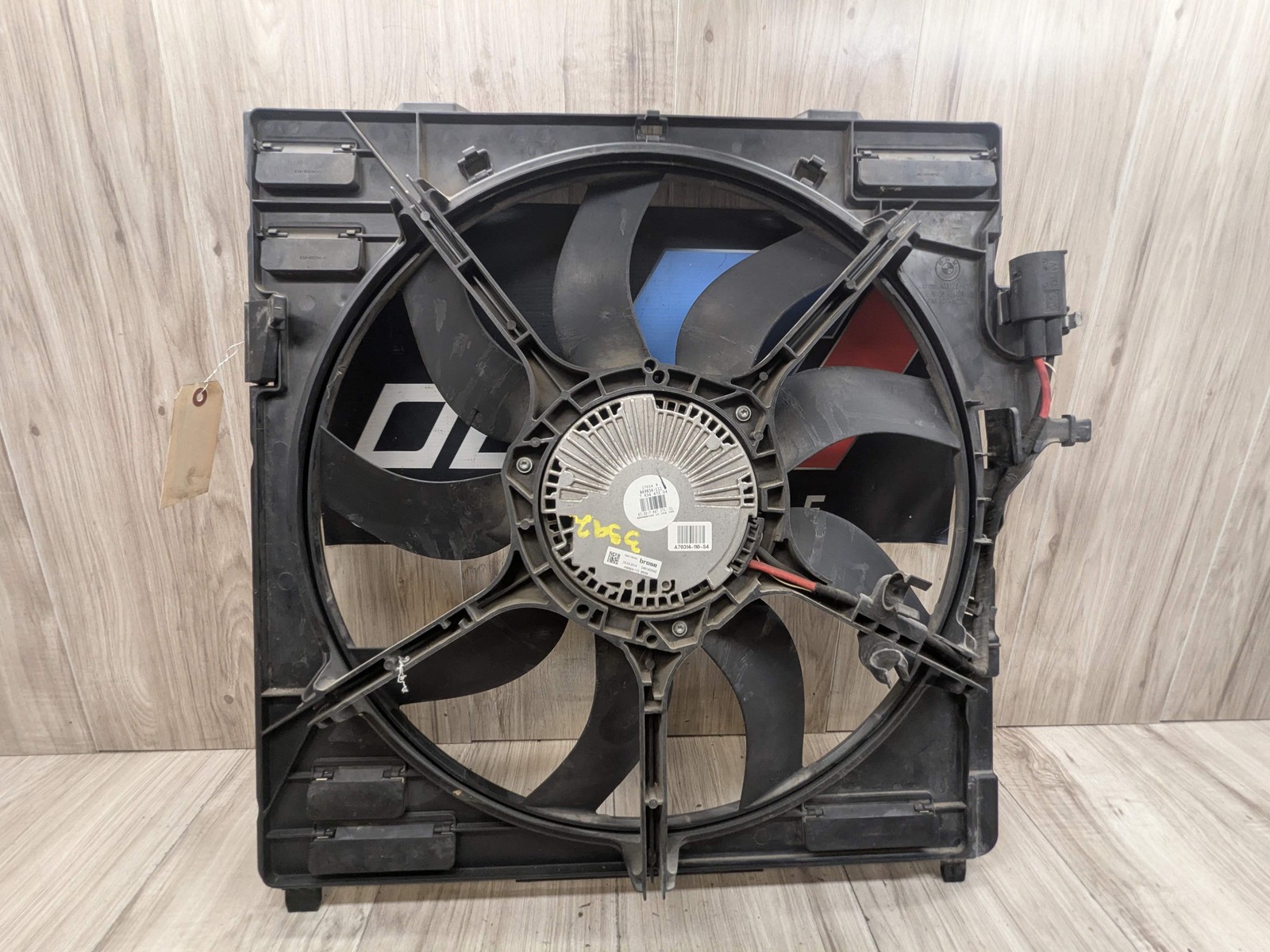 OEM BMW F15 F16 F85 F86 X5 X6 N63 S63 Radiator Cooling Fan Shroud Motor 850W