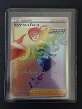 Pokemon Card Korrina's Focus 174/163 Battle Styles Secret Rare NM