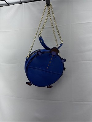 WILLY WONKA chocolate factory Violet Beauregarde Blueberry CROSSBODY BAG purse K