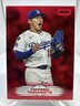 Yoshinobu Yamamoto 2025 Topps Stadium Club Red Foil Parallel #184 Dodgers