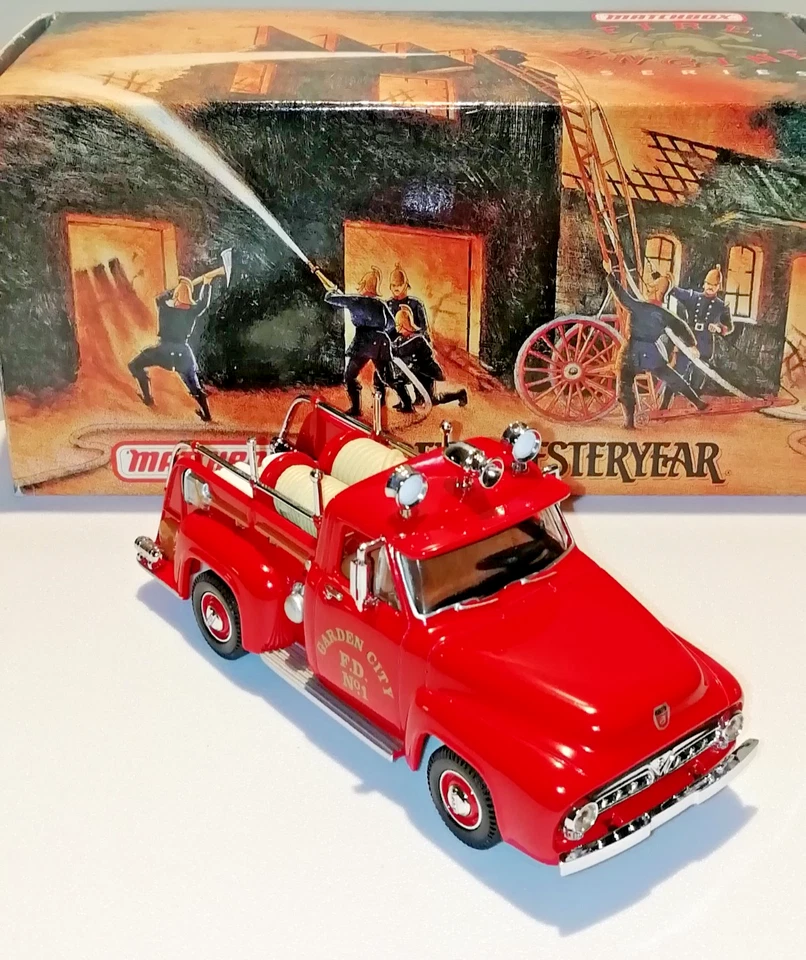 Matchbox Collectibles 1:43 Ford Pickup Truck Fire Fighter Special Edition YFE14 - Bild 4 von 4