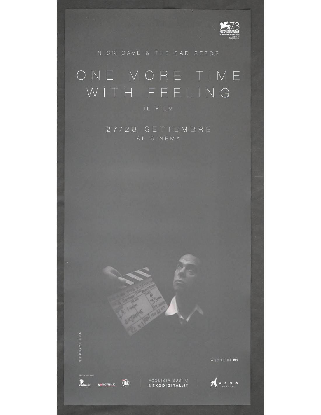 Locandina originale film One More Time ()