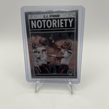 2025 Panini Mosaic C.J. Stroud Notoriety #5 Houston Texans