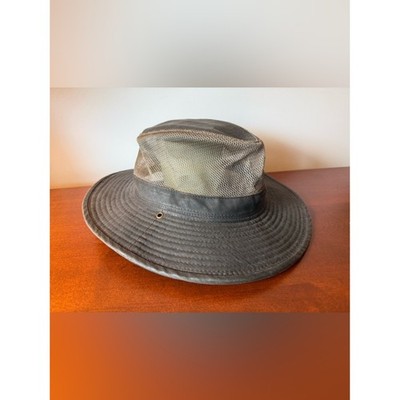 Red Head Brand Co. Outdoor Mesh Safari Hat in Olive/Brown