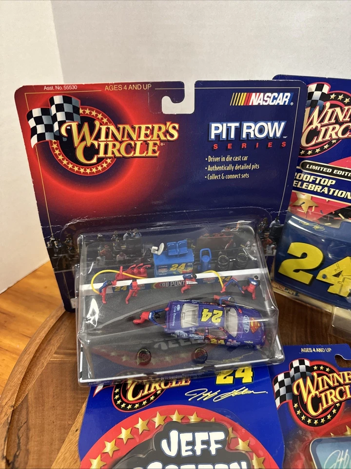 De colección Jeff Gordon Winners Circle Lote 6 Nuevos Put Row, Life Time, NASCAR Foto 2 de 4