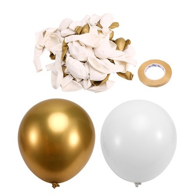 Latexballons weiß und, 67 Stück 12 Zoll Luftballons in La2238