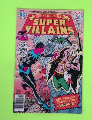 Secret Society of Super Villains #5 1977 DC Comics Newsstand 7.0 M70-9