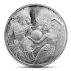 1 oz Aztec Yin Yang Silver Round
