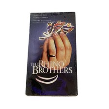 The Rhino Brothers VHS Tape w/ Slipcase Canadian Hockey Comedy Drama