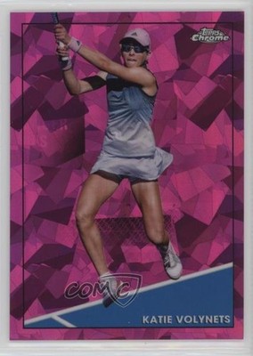 2021 Topps Chrome Sapphire Fuchsia 54/299 Katie Volynets #83 Rookie RC 0ry1
