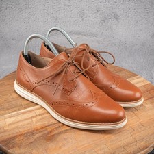 Cole Haan Original Grand Oxfords Comfortable Women's 8 B Brown Leather Shoes