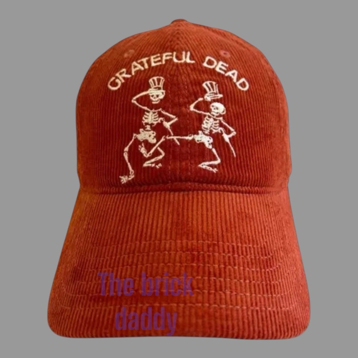 Mad Engine Grateful Dead Hat Burnt Orange Color One Size