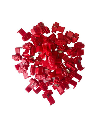 3M  905 Red Quick Splice Connector / 22-18 AWG (Tap), 18-14 AWG (Run) 50 Pack