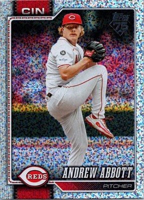 2026 Topps - Andrew Abbott #218 Confetti - Reds