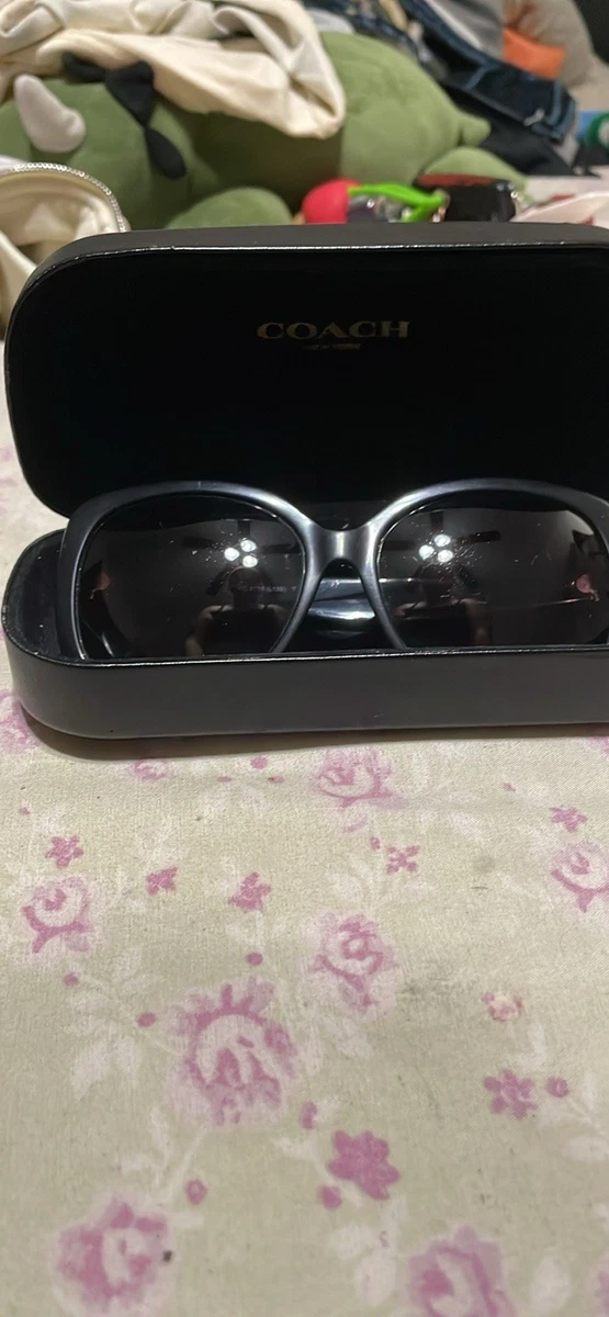 Coach Black Eyeglass Cases & Storage Sunglasses for sale | eBay