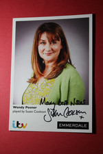 Susan Cookson (Emmerdale) Signed Cast Card