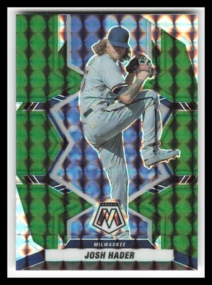 2022 Panini Mosaic Mosaic Green #18 Josh Hader | eBay
