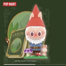 POP MART AUTHENTIC Labubu THE MONSTERS Garden Dwarf Figurine H8CM