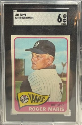 1965 Topps - Roger Maris #155 (SGC 6)