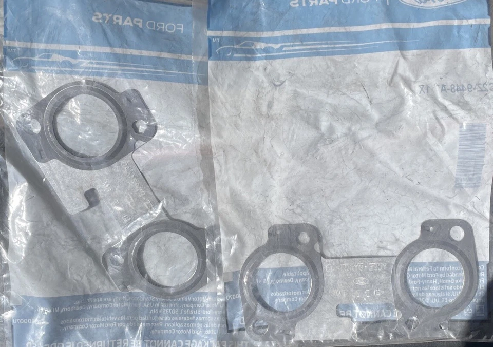 Nueva junta de colector de escape original Ford E-350 Super Duty 91-19 YC2Z9448A Foto 2 de 2