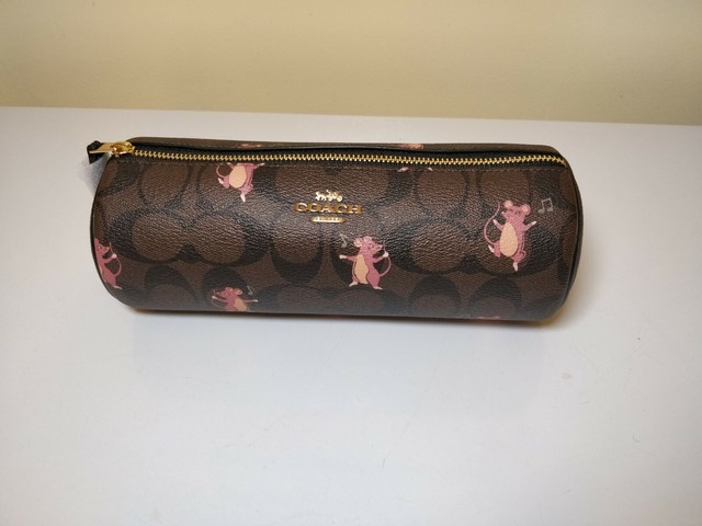 coach makeup brush holder