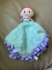 Hallmark Disney Itty Bittys Little Mermaid Ariel Lovey Security Blanket Plush