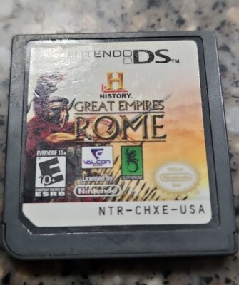 History Great Empires: Rome (Nintendo DS, 2009) Complete Free Shipping ...