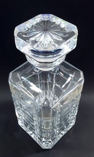 Brooks Brother’s Old Fashioned Clear Crystal Whiskey Decanter - Picture 2 of 10