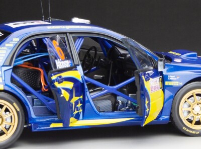 Sunstar 5581 1/18 Subaru Impreza WRC07 6 C.Atkinson/S.Prevot 3th