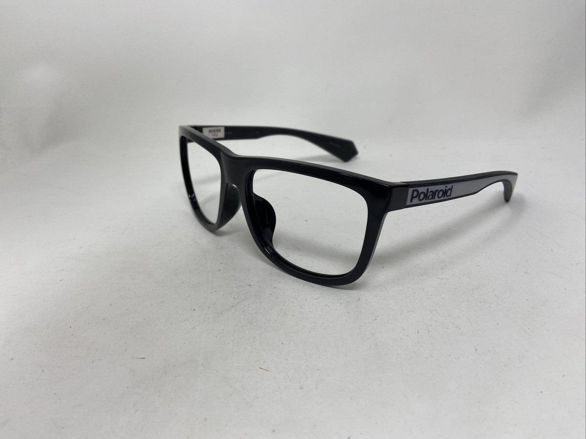 uyu POLAROID SUNGLASSES FRAME 6062/f/s 807ex 59/18/140 GLOSSY BLACK