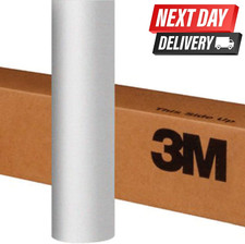 3M 2080 S120 SATIN WHITE ALUMINIUM VINYL WRAP BEST QUALITY / NEXT DAY DELIVERY