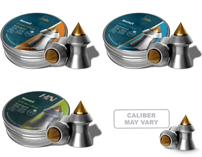 Haendler & Natermann H&N Hornet Air Gun Pellets with Brass Tip Pointed Pellets