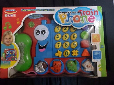 Bebe Growth Repeat After You Train Phone Musical Kids New