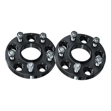 2X 20MM 5x4.5IN 5x114.3mm Wheel Spacers Hubcentric 12x1.5 64.1mm For Honda Acura