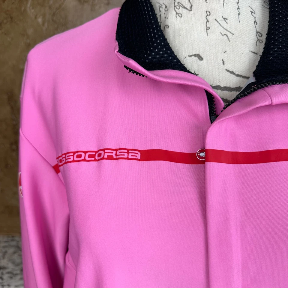 Chaqueta Castelli Rosso Corsa Gore Windstopper para mujer 3XL Gore Rosa Ciclismo Ciclismo Foto 3 de 4
