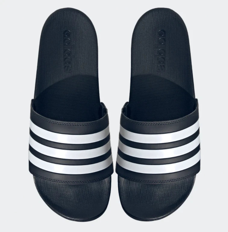 Adidas Adilette Comfort blu bianco slides uomo (taglie: 12 13) GZ5892