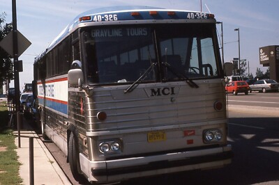 Original Bus Slide Gray Line Tours #40-326 MCI Bus 1989 #33