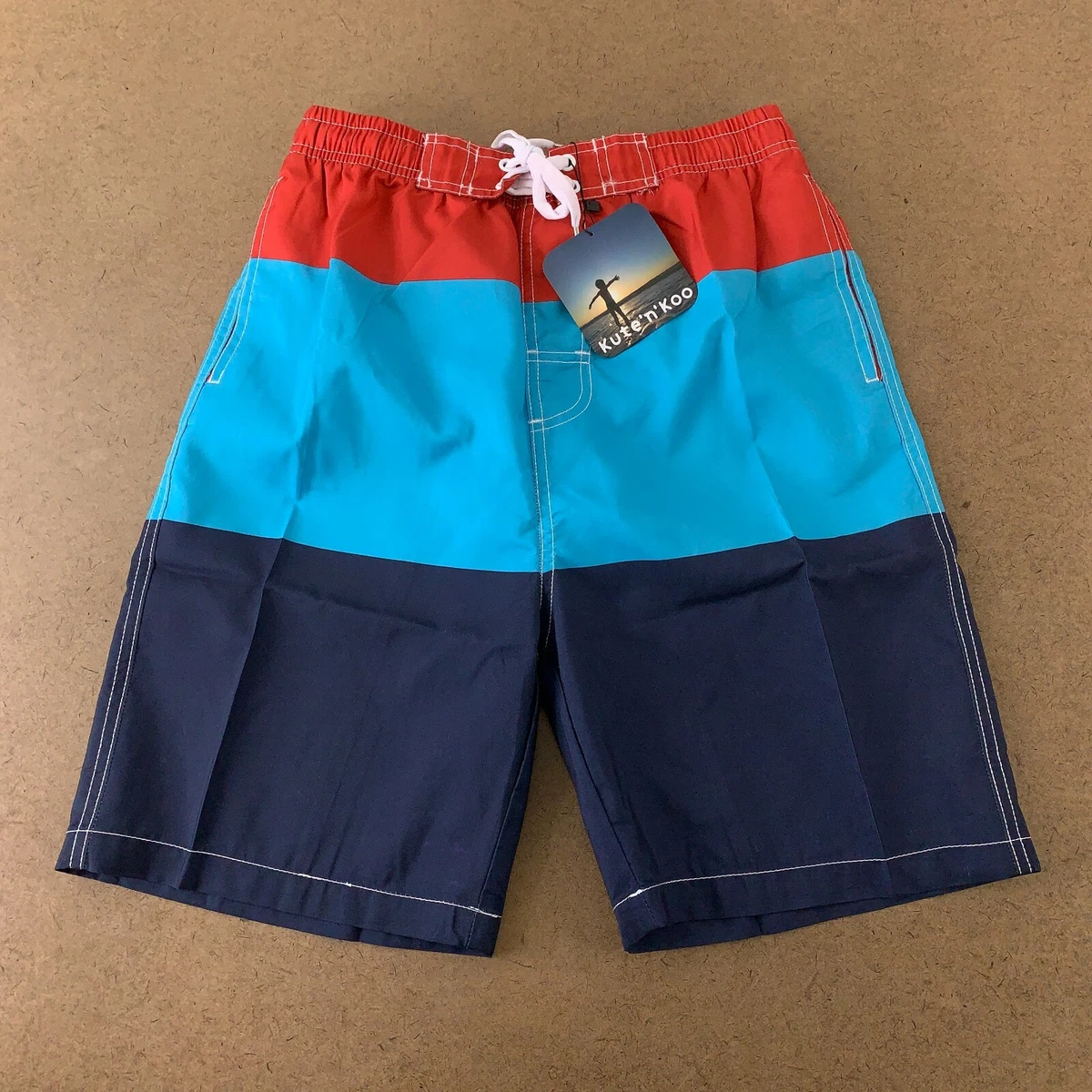 Short De Bain Sideout Pour Garçon - Taille XL (18-20) - Bleu Marine
