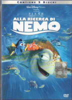 DOUBLE DVD Pixar Alla Ricerca Di Nemo / Finding Nemo ENGLISH / ITALIAN