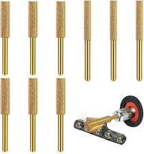 9 Affilatrice Diamantate Affilacatene Motosega, Pietra Abrasiva 4Mm-4,8Mm-5,5Mm