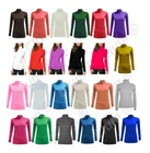 LADIES LONG SLEEVES POLO NECK ROLL NECK TOP WOMENS TURTLE NECK PLAIN JUMPER 8-26